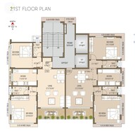 Rishiraj Pearl Crest Floor Plans