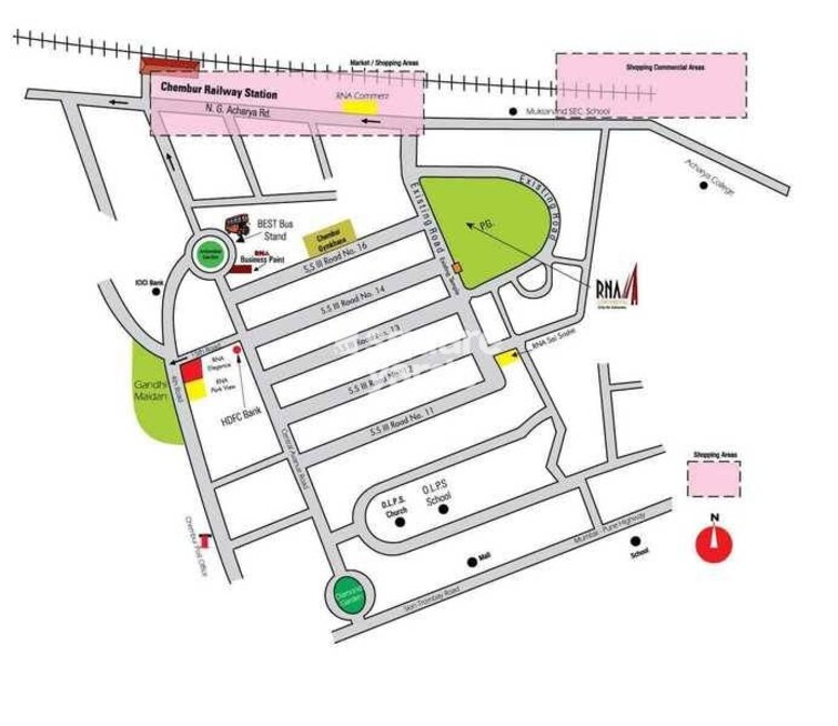 RNA Continental Location Image