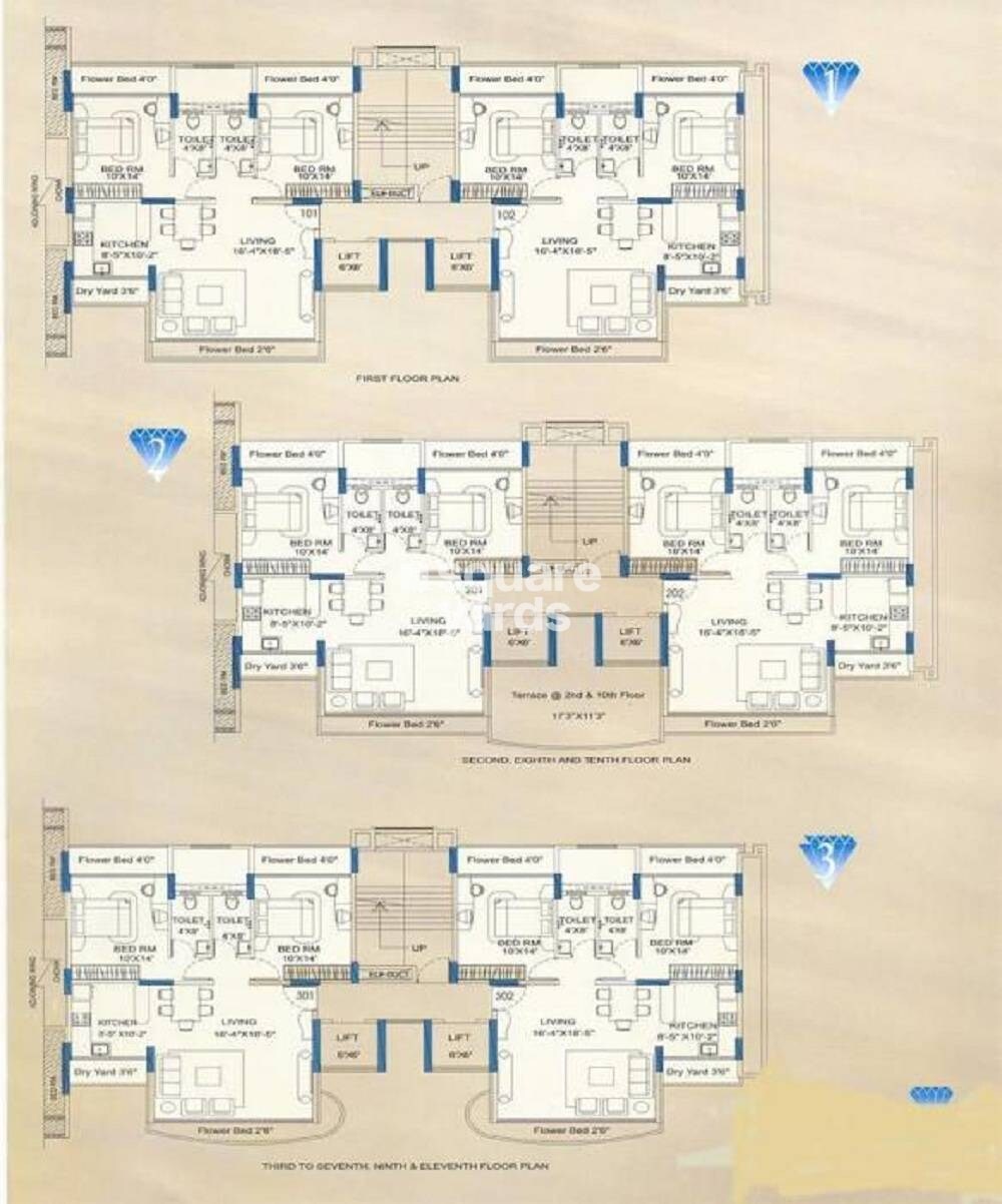 RNA Corp Sapphire Floor Plans
