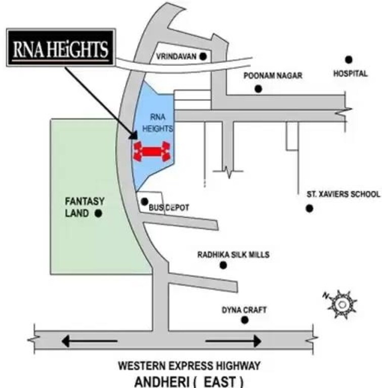 RNA Heights Location Image