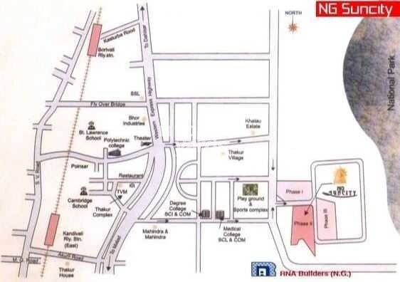 RNA NG Suncity Phase II Location Image