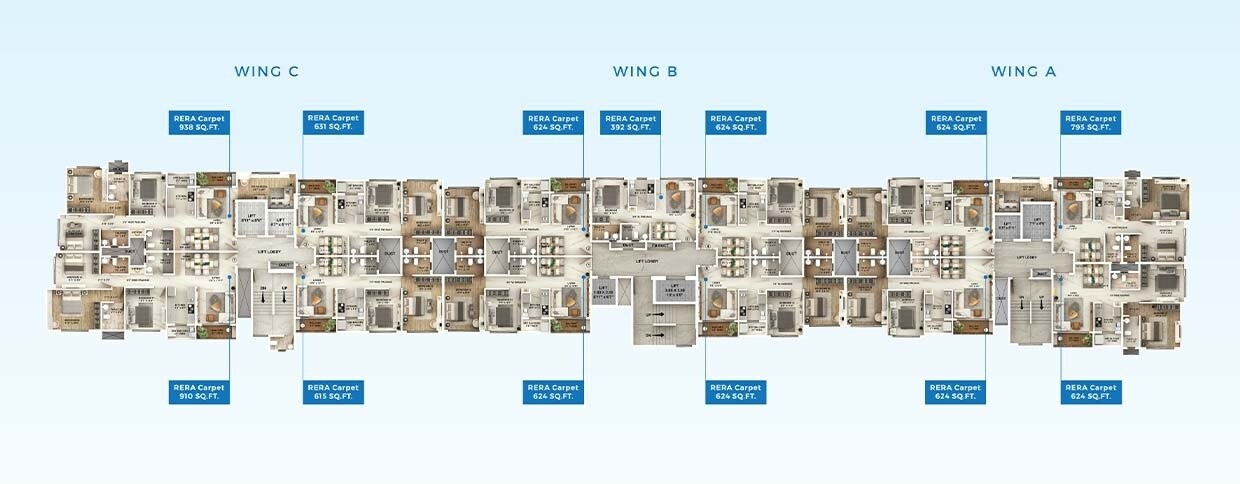 Roha Eva Aria Floor Plans