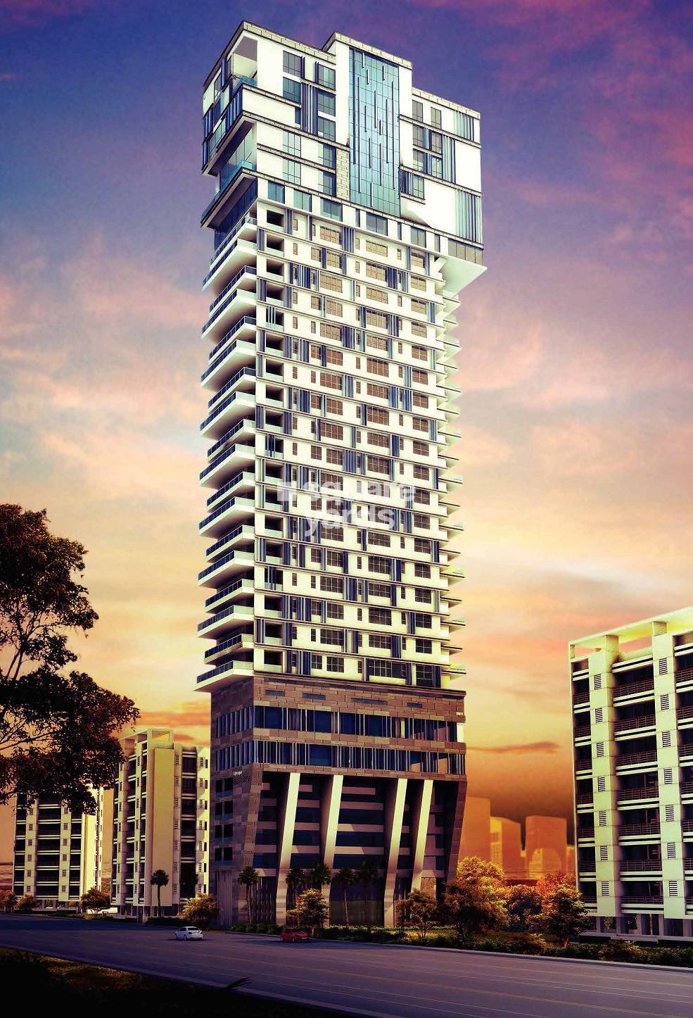 Rohan Lifescapes Aashiana Tower View