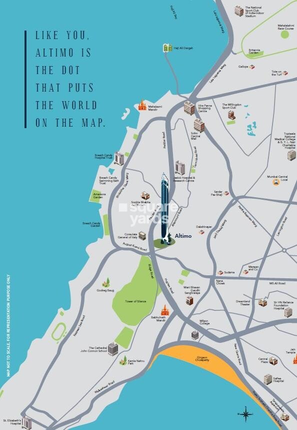 Rohan Lifescapes Altimo Location Image