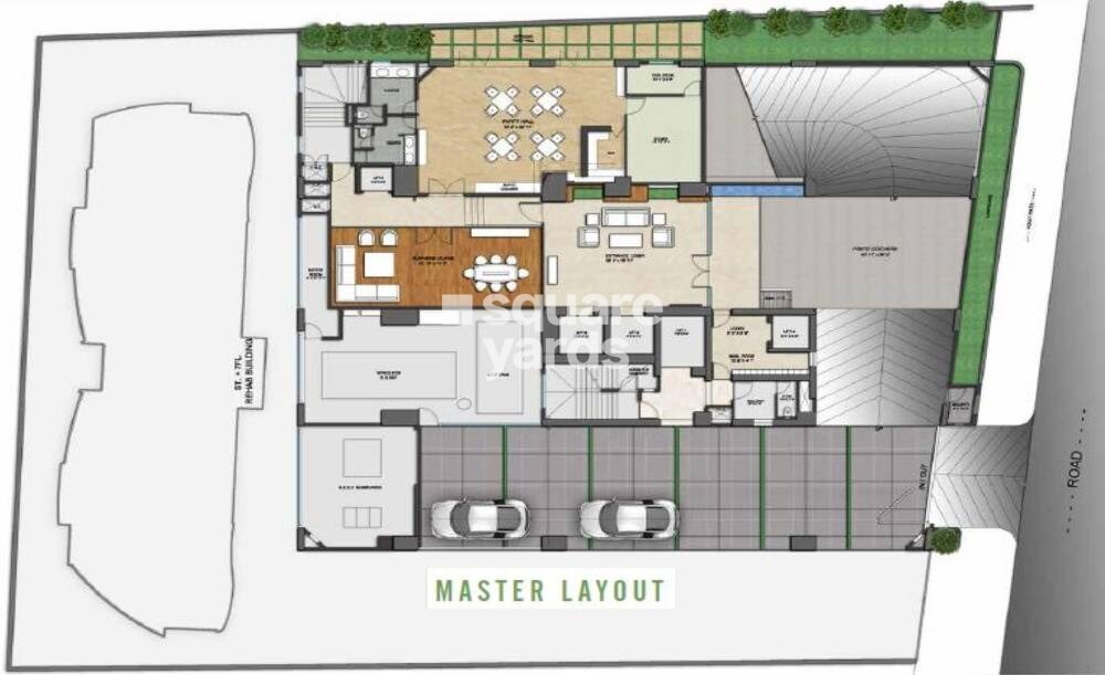 Rohan Lifescapes Aquino Master Plan 1