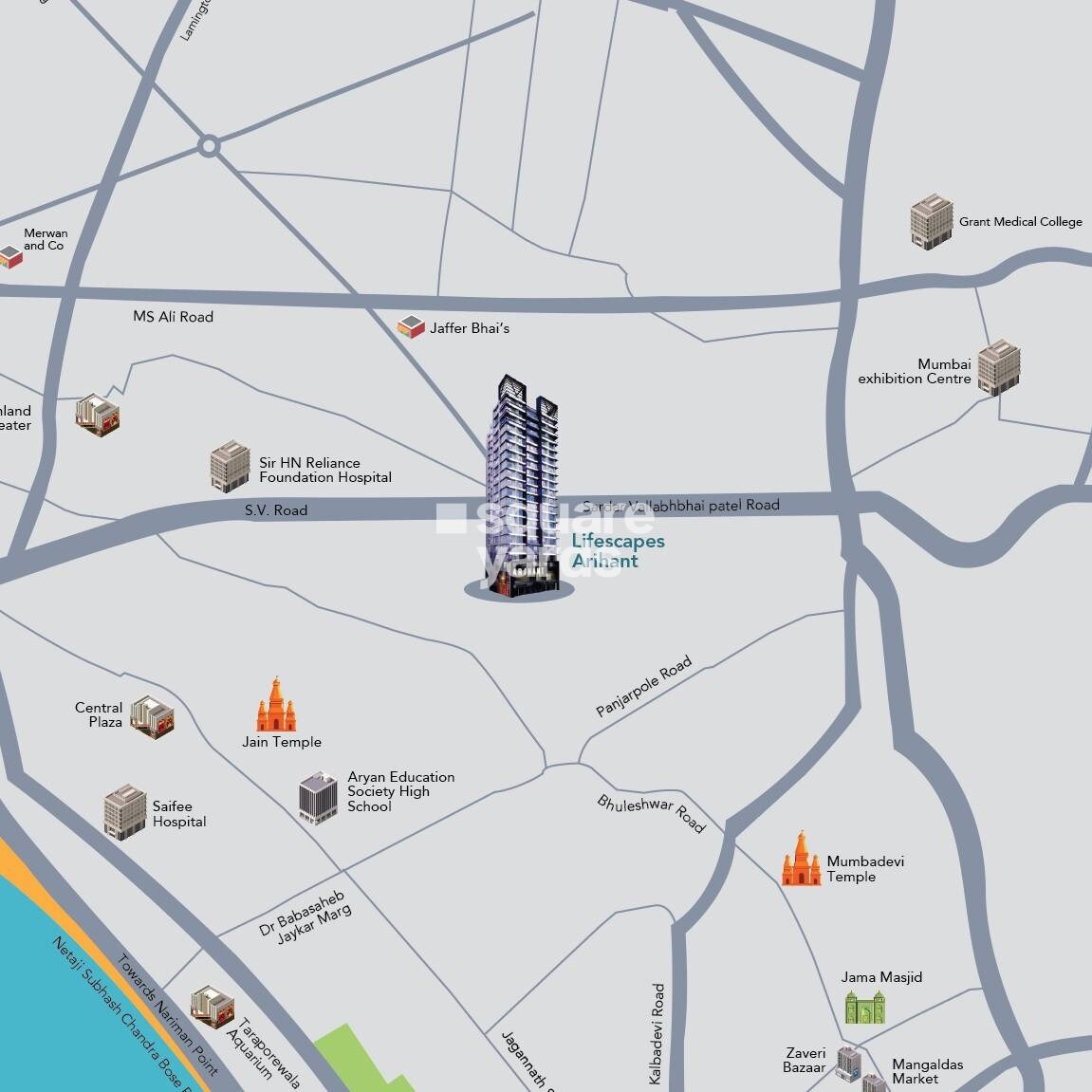 Rohan Lifescapes Arihant Location Image