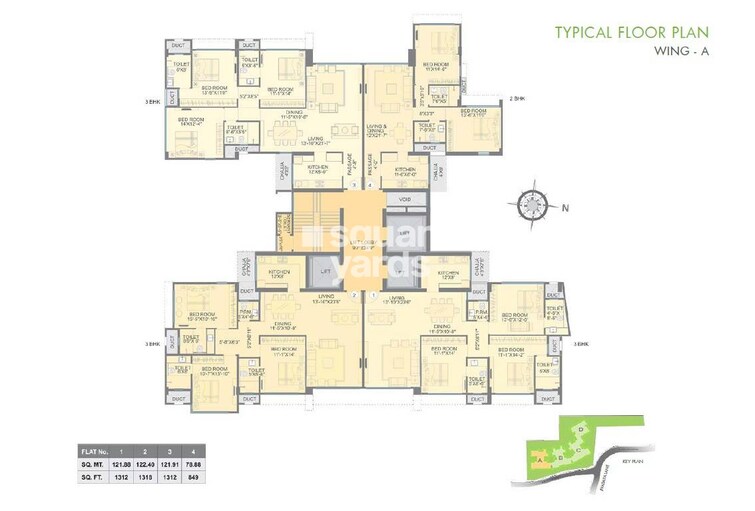 Rohan Lifescapes Prithvii Floor Plans 1