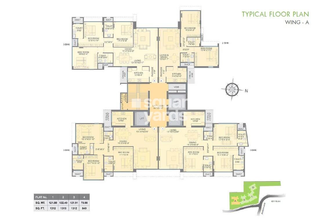 Rohan Lifescapes Prithvii Floor Plans 1