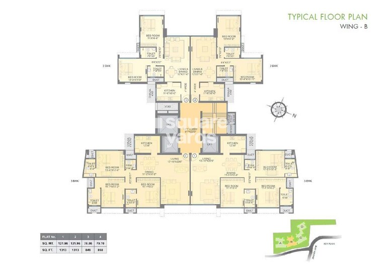 Rohan Lifescapes Prithvii Floor Plans 2