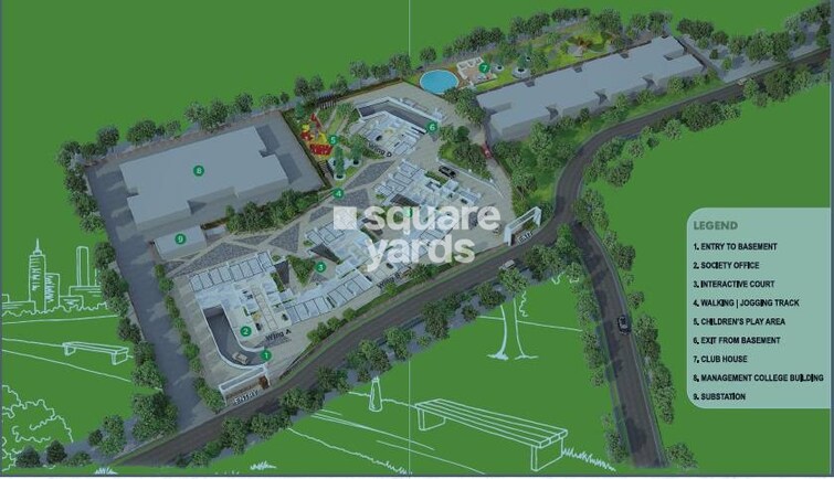 Rohan Lifescapes Prithvii Master Plan Image