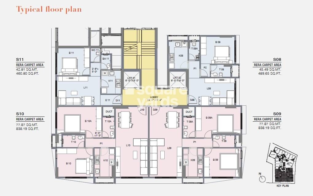 Rohan Lifescapes Siddhant Floor Plans