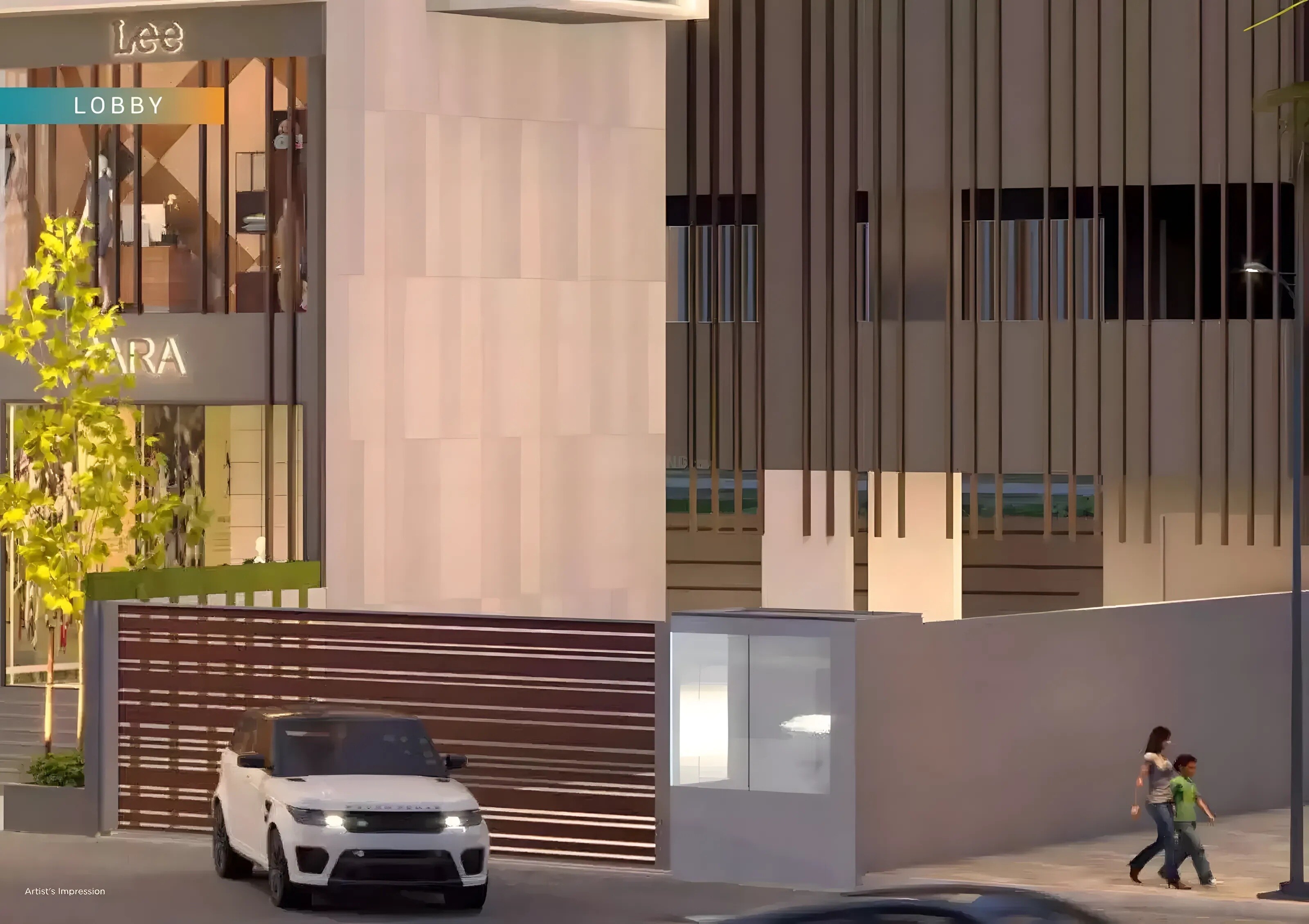 Rohinton Guruprasad Divine Residency Entrance View