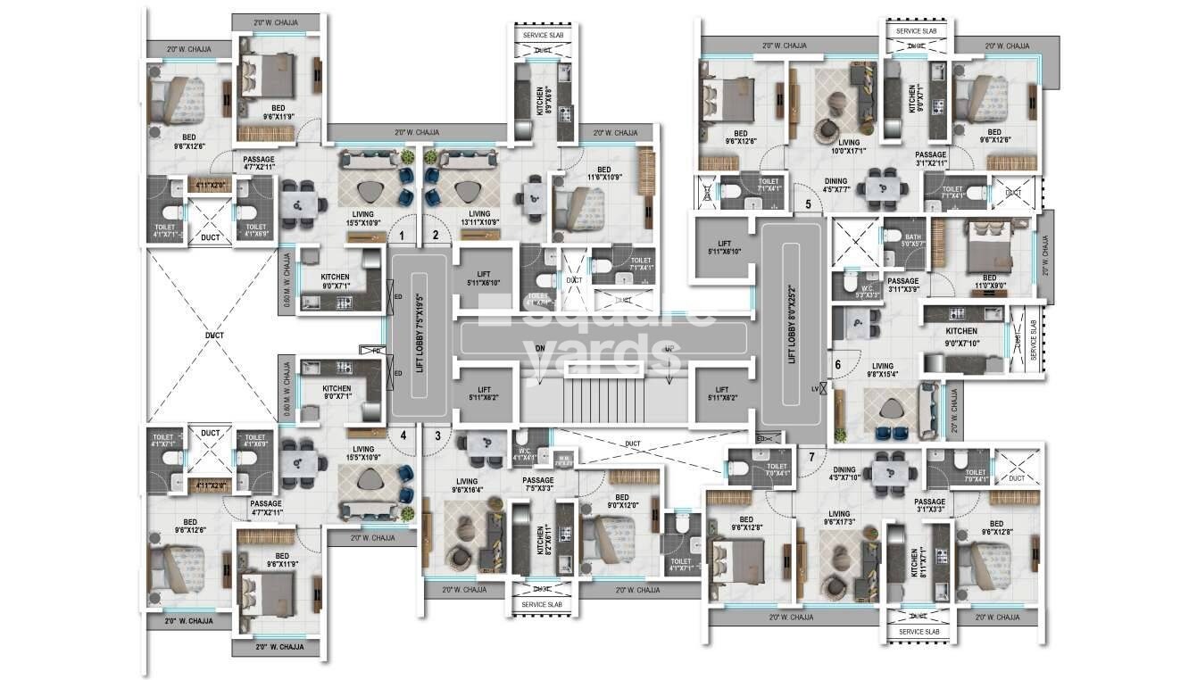 Romell Amore Floor Plans 2