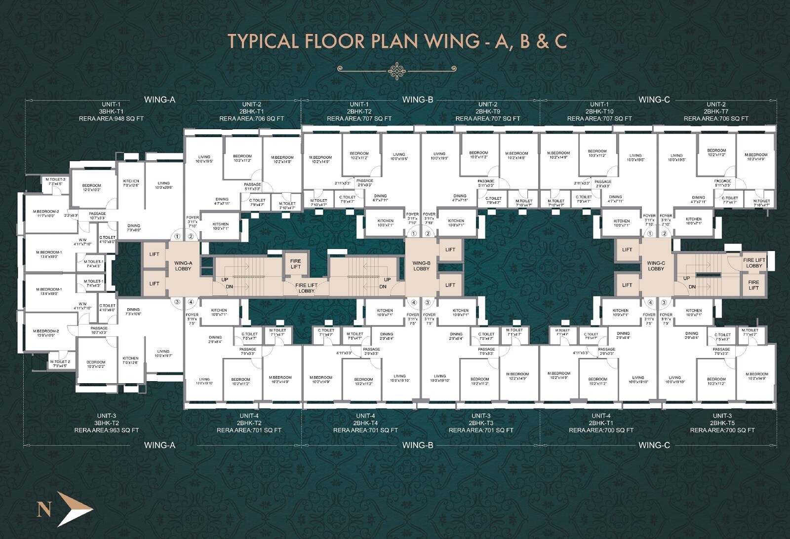 Romell Asrava Floor Plans
