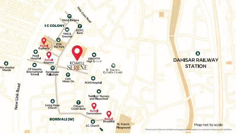 Romell Serene Location Image