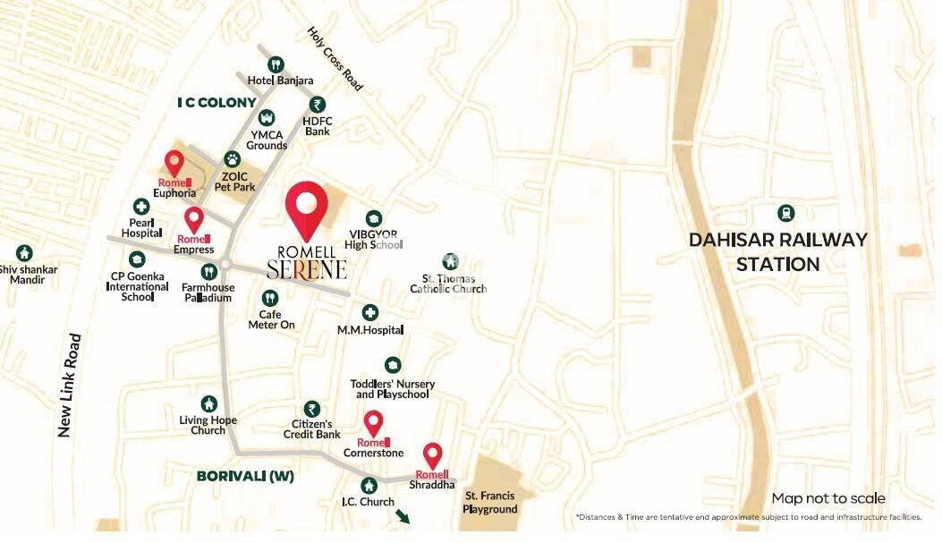 Romell Serene Location Image