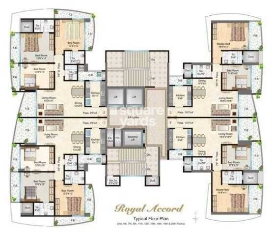 Royal Accord Apartments Master Plan Image
