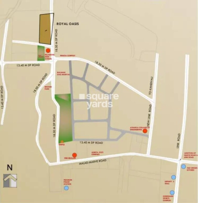 Royal Oasis Location Image