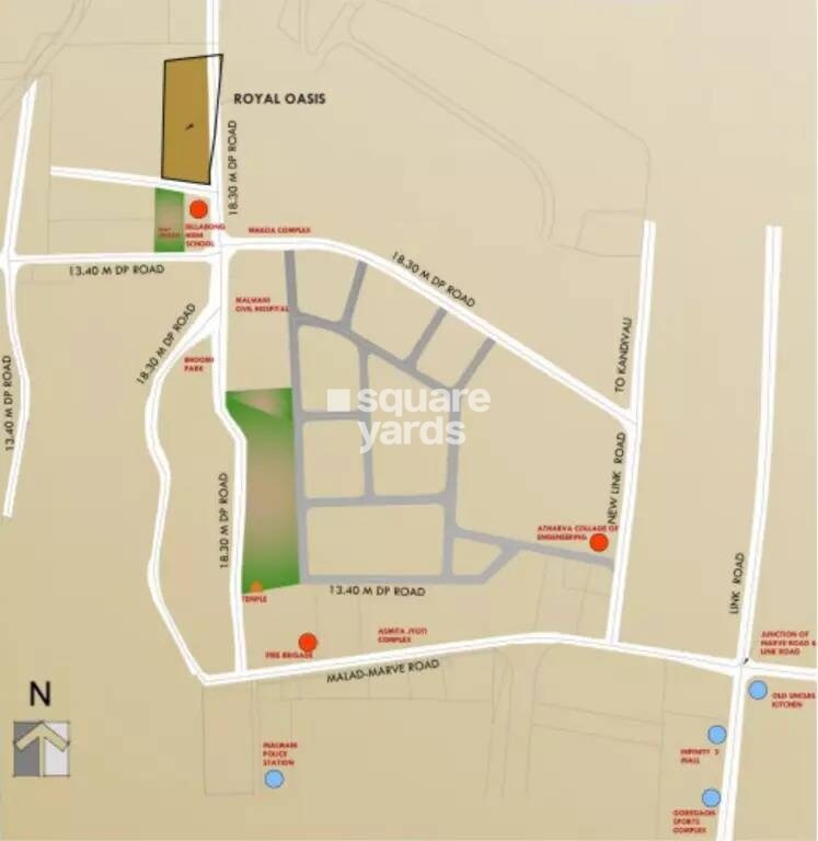 Royal Oasis Location Image