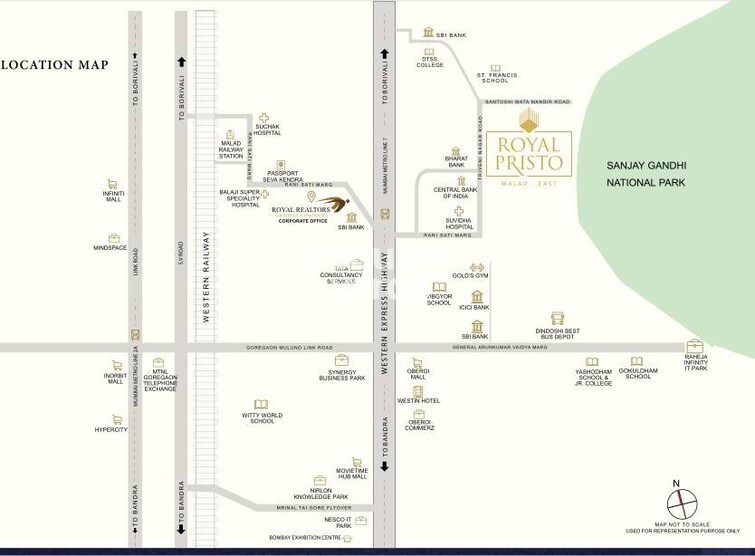 Royal Pristo Location Image