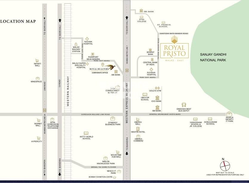 Royal Pristo Location Image