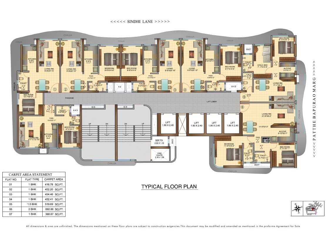 Rubberwala Nebula Floor Plans