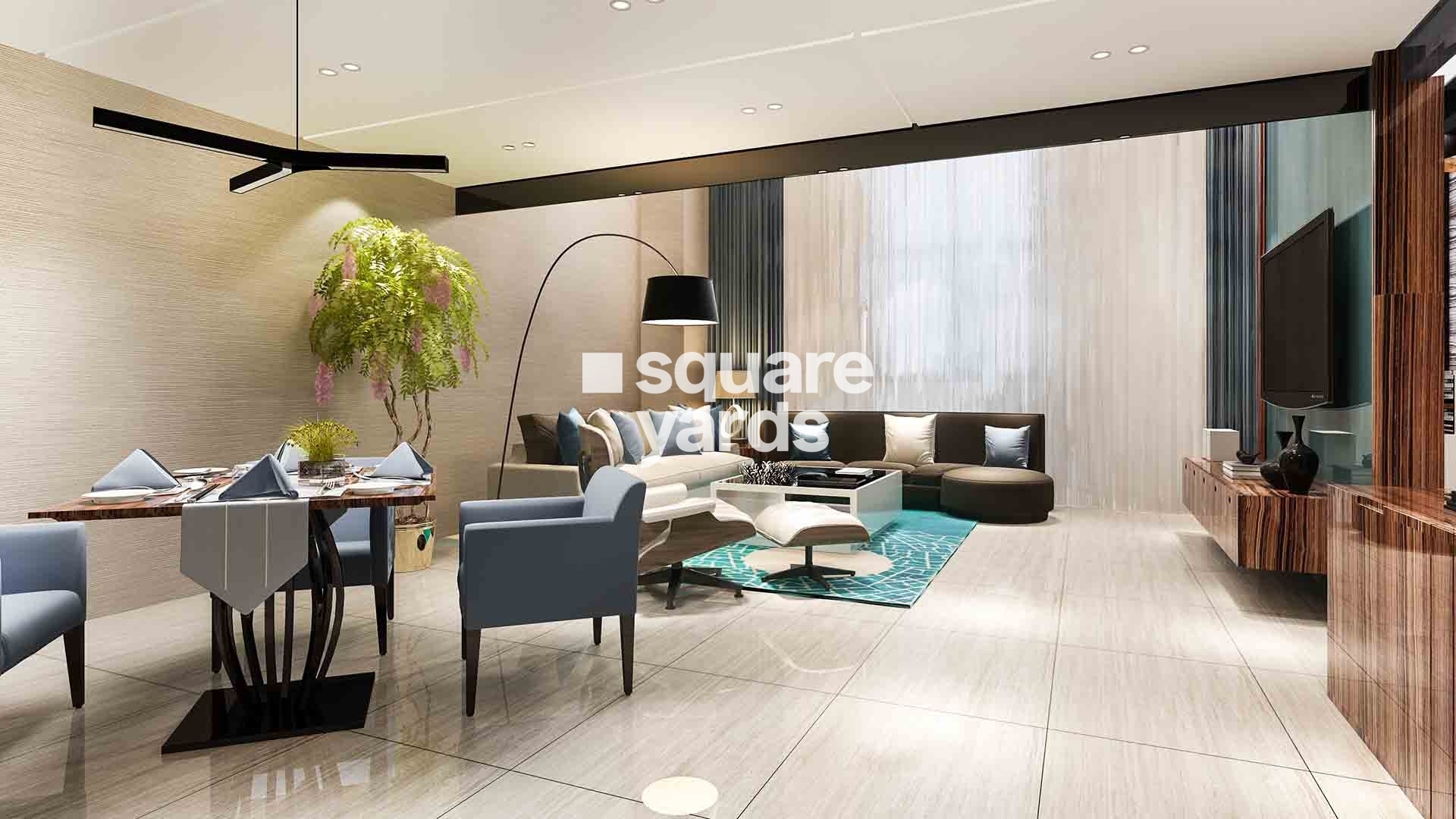 Rudra Sai Elegance Apartment Interiors