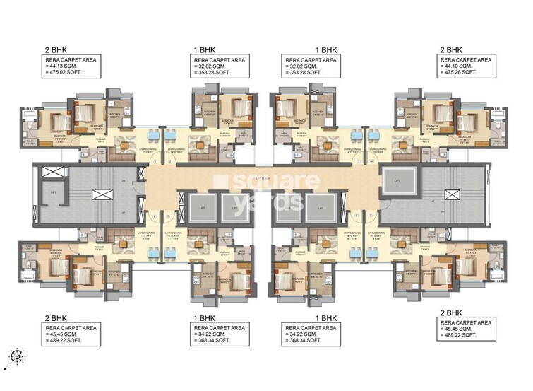 Runwal Avenue Floor Plans 1