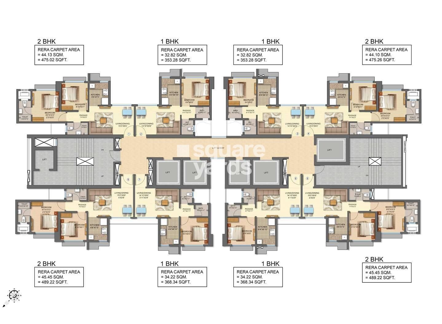 Runwal Avenue Floor Plans 1