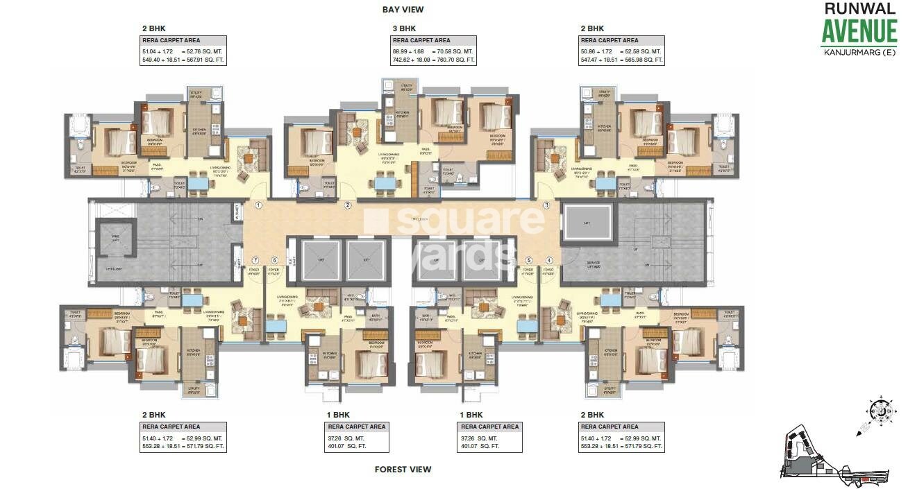 Runwal Avenue Floor Plans 2