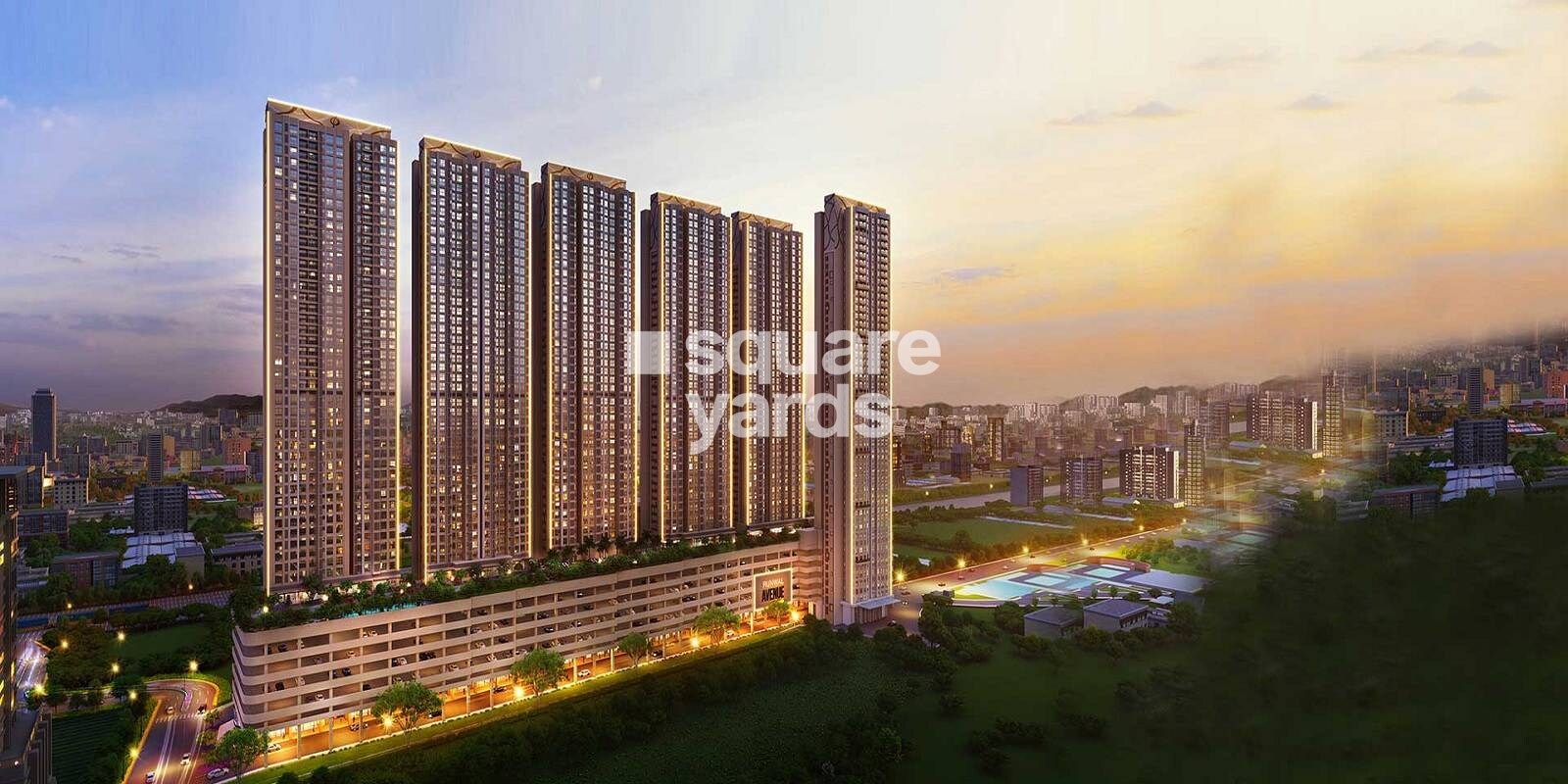 Runwal Avenue Wing J residential project in Kanjurmarg East