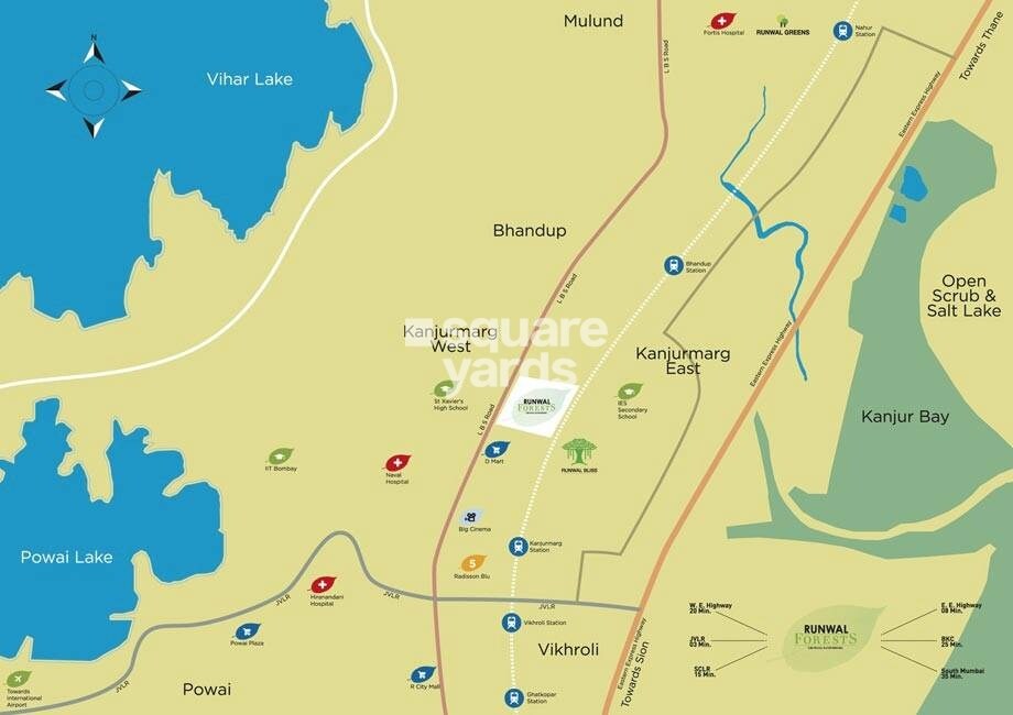 Runwal Citrus Location Image