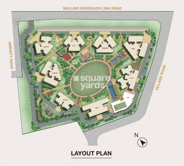 Runwal Ebony Master Plan Image