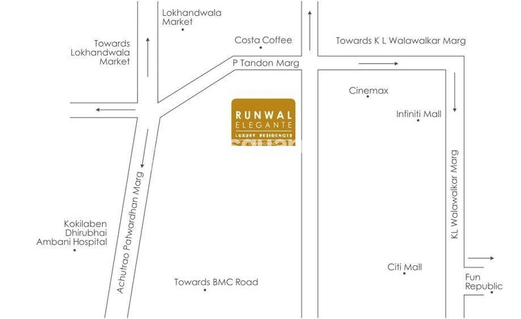 Runwal Elegante Location Image
