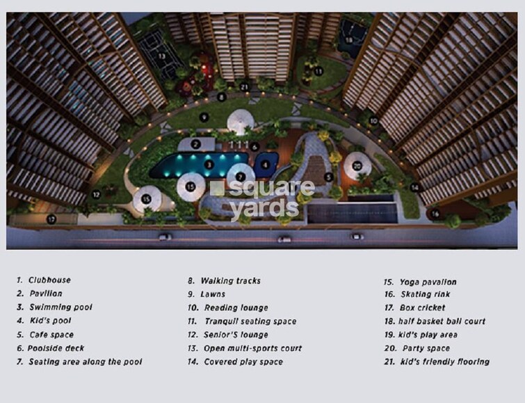 Runwal Elegante Master Plan Image