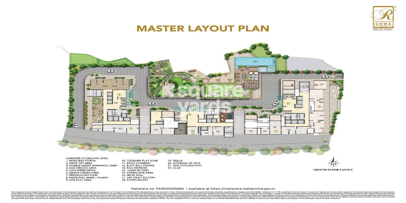 Runwal Timeless Master Plan Image