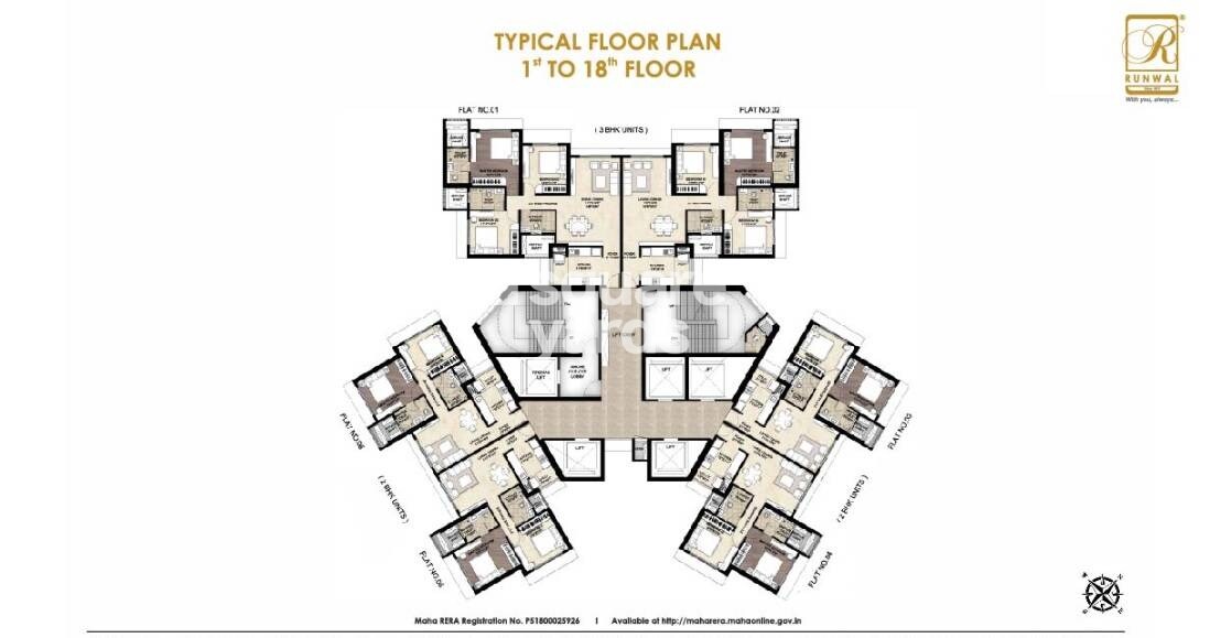 Runwal Sanctuary Floor Plans