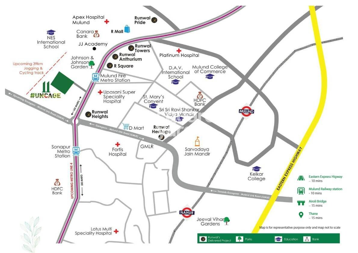 Runwal The Sanctuary Location Image