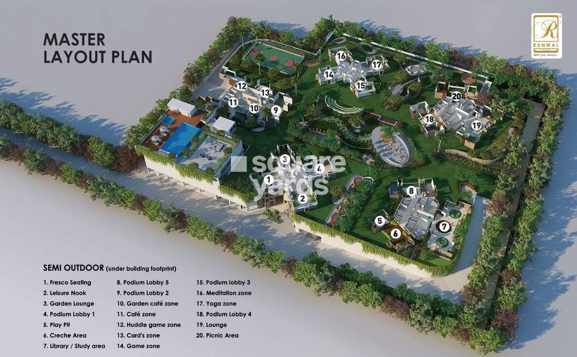 Runwal The Sanctuary Master Plan Image