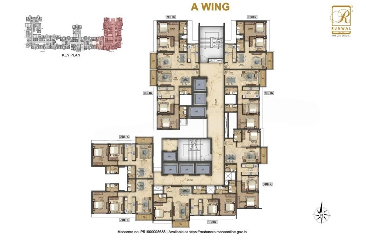 Runwal Timeless Floor Plans