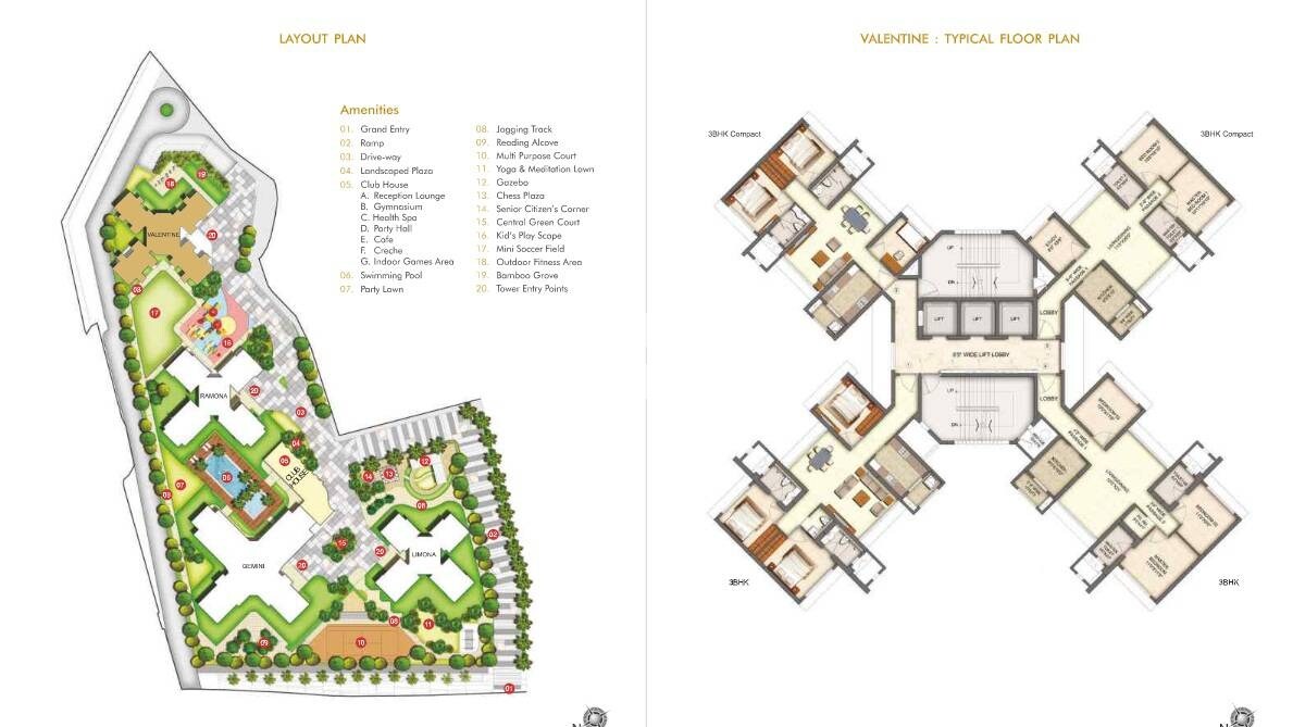 Runwal Valetina Master Plan 1