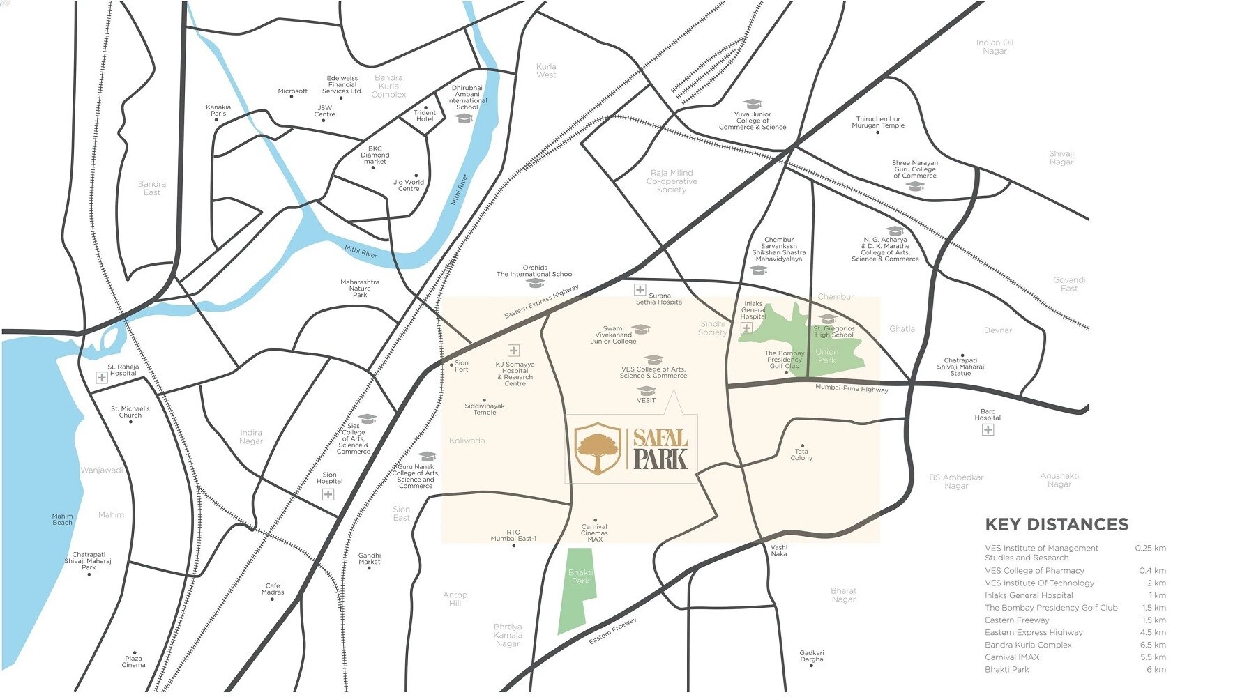 Runwal Woods Location Image