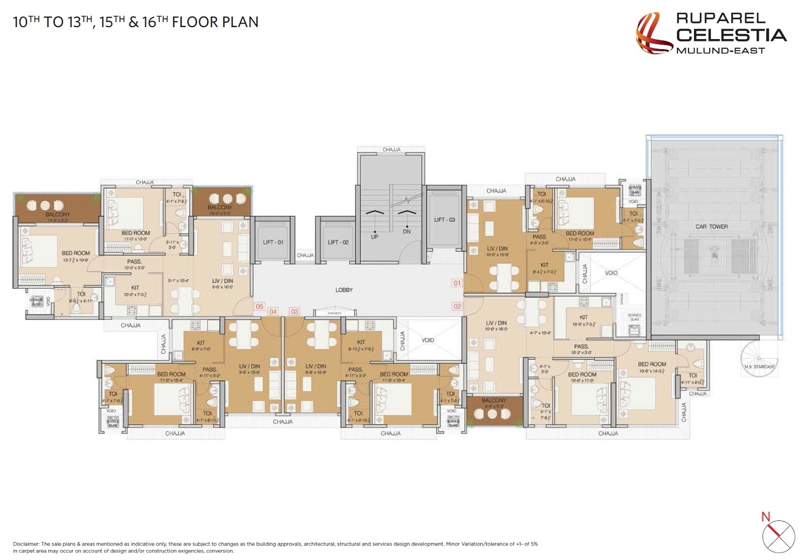 Ruparel Celestia Floor Plans 1