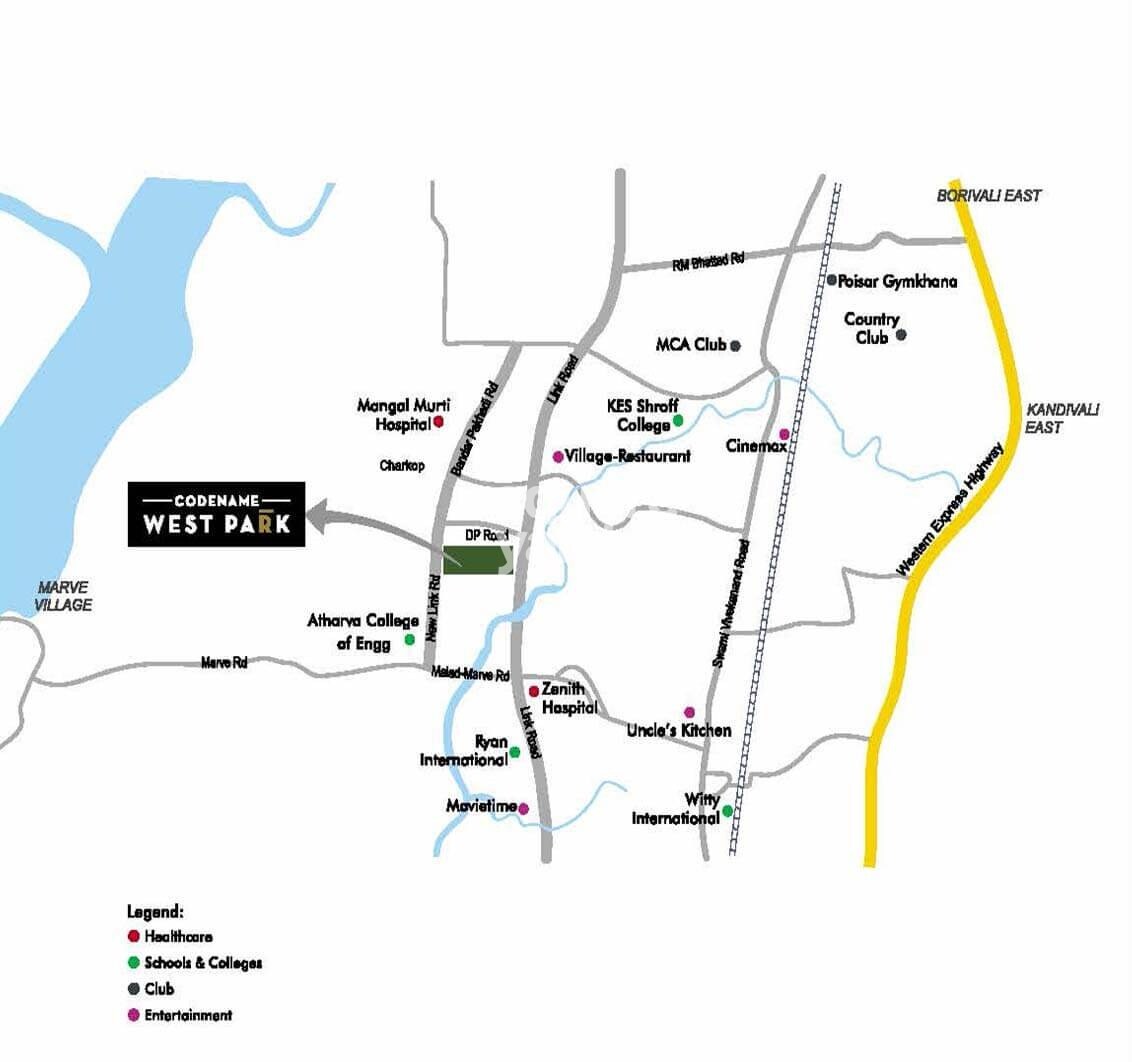 Ruparel Codename West Park Location Image