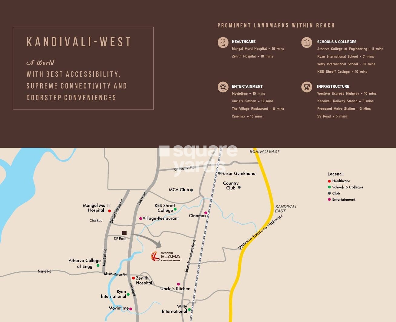 Ruparel Elara Mumbai Location Image