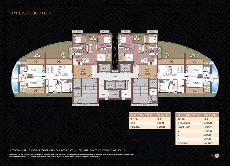 Ruparel Jewel Floor Plans