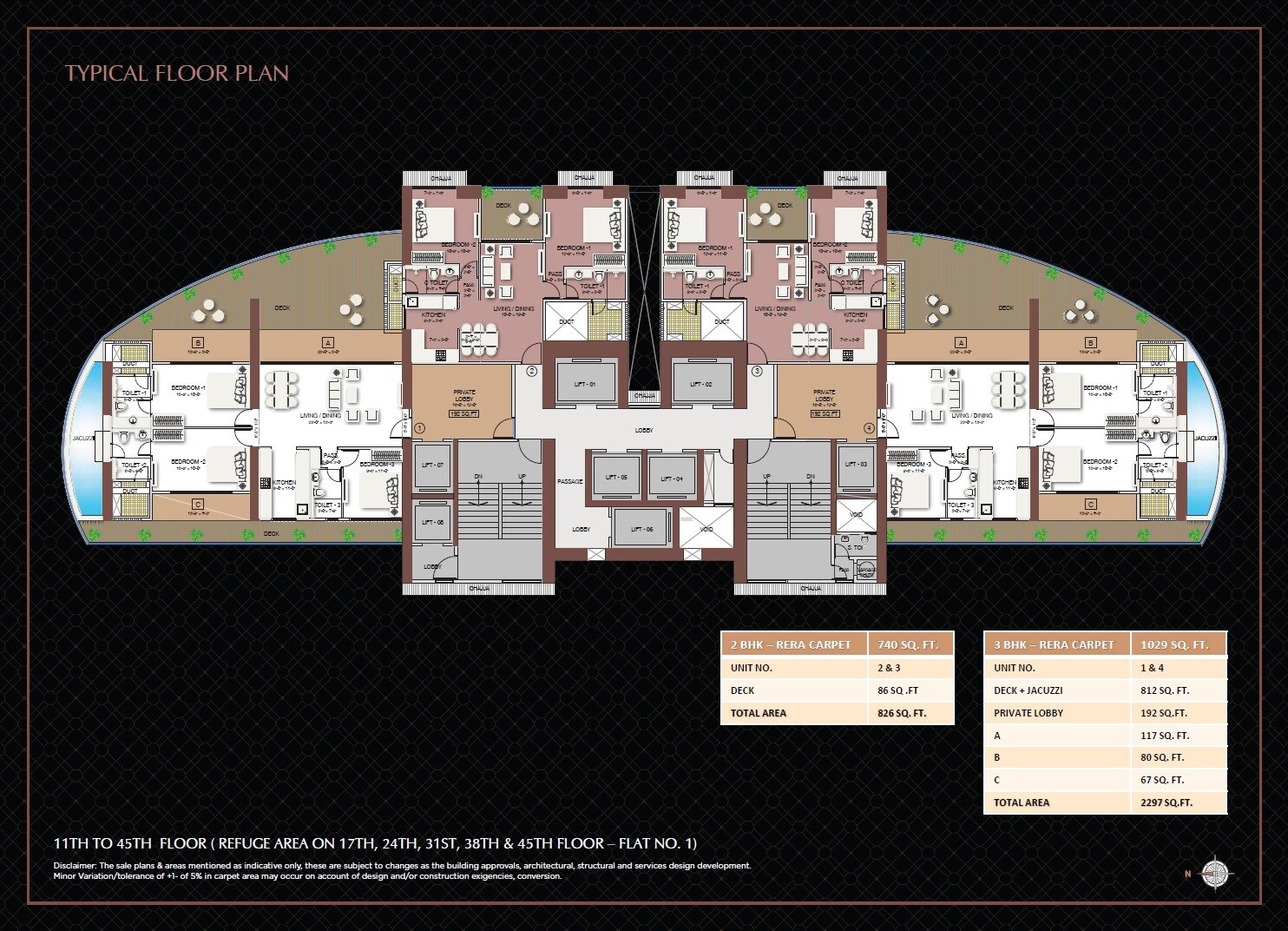 Ruparel Jewel Floor Plans