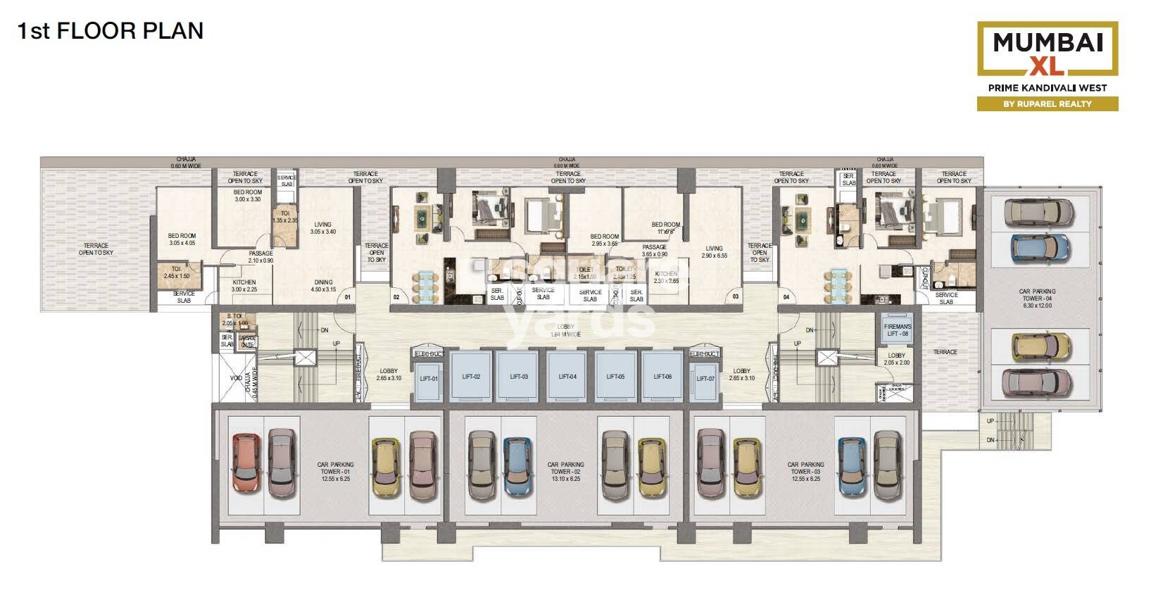 Ruparel Mumbai XL Floor Plans 2