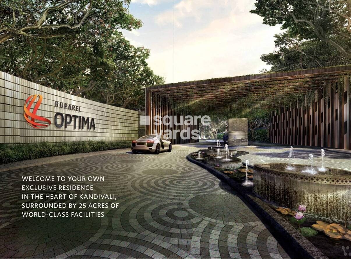 Ruparel Optima Entrance View