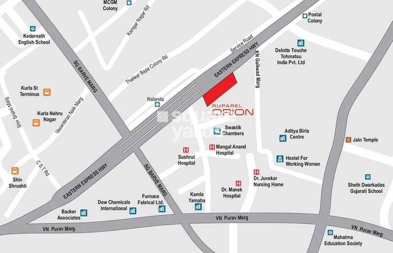 Ruparel Orion Location Image